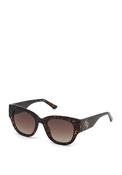 Guess GU768 Sunglasses, Dark Havana image
