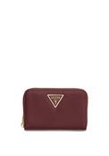 Guess Laurel SLG Medium Zip Around Wallet, Burgundy image
