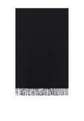 Guess Logo Detail Scarf, Black image