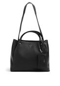 Guess Lorella Large Girlfriend Tote Bag, Black image
