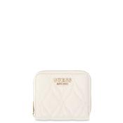 Guess Maxine SLG Small Zip Around Wallet, Off White image