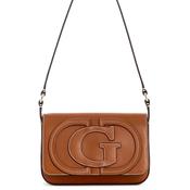 Guess Ruby Small Shoulder Bag, Caramel Brown image