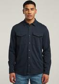 G-Star Raw Jersey Knit Overshirt, Navy image