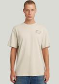 G-Star Raw Ventura Script Graphic T-Shirt, Ecru image