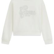 Guess Older Girl Long Sleeve Sweater, Off White image