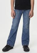 Guess Older Girl Embellished Flare Denim Jean, Blue image