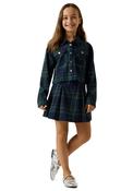 Guess Older Girl Twill Mini Skirt, Green image