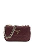 Guess Girl Mini Quilted Crossbody Bag, Wine image