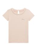 Guess Older Girl Pearl Short Sleeve Tee, Pink image