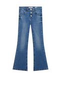 Guess Older Girl Flare Rhinestone Jeans, Blue image
