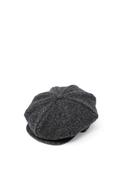 Hanna Hats Eight Piece Fleck Tweed Cap, Charcoal Grey image