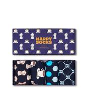 Happy Socks 4 Pack Coffee Socks Gift Set, Green Multi