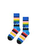 Happy Socks Legend Crossing Socks, Blue image