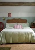 Helena Springfield Gingham Print Duvet Cover Set, Green image