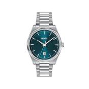 Hugo Boss Men’s Cheswick Watch, Silver &amp; Blue image