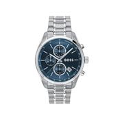Hugo Boss Men’s Grand Prix Chronograph Watch, Silver image