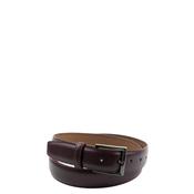 Ibex England Stitched Edge Leather Belt, Burgundy image