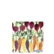IHR Sponged Root Vegetables Lunch Napkins, Multi image