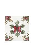 IHR Star Form Branches Napkins, Cream image