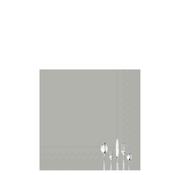 IHR Tiny Cutlery Lunch Napkins, Grey