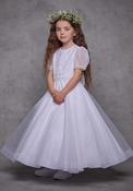 Isabella IS25340 Communion Dress, White image