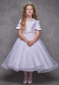 Isabella IS25382 Communion Dress, White image