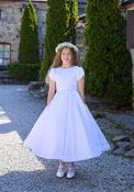 Isabella IS26302 Communion Dress, White image