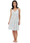 Indigo Sky Tropical Print Chemise, Multi