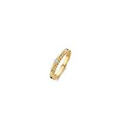 Jackie Jewellery Villa Carmina White Topaz Ring, Gold image