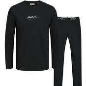 Jack &amp; Jones Clyde Pyjama Gift Set, Black image