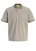 Jack &amp; Jones Alves Polo Shirt, Beige Oak image