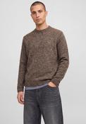 Jack &amp; Jones Niel Knit Crew Neck Sweater, Brown image