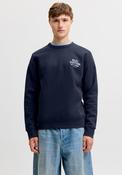 Jack &amp; Jones Dover Graphic Sweatshirt, Navy image