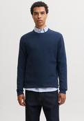 Jack &amp; Jones Riley Crew Neck Knit Sweater, Insignia Blue image