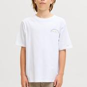 Jack &amp; Jones Boys Meadows Graphic Short Sleeve Tee, White image