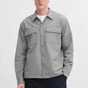 Jack &amp; Jones Point Commute Overshirt, Steeple Grey