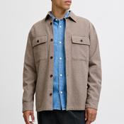 Jack &amp; Jones Ayle Overshirt, Taupe Melange image