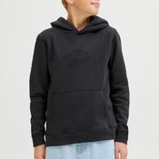 Jack &amp; Jones Bleecker Long Sleeve Hoodie, Black
