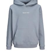 Jack &amp; Jones Boys Norre Long Sleeve Hoodie, Grey