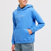 Jack &amp; Jones Boys Norre Long Sleeve Hoodie, Blue