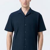 Jack &amp; Jones Waffle Resort Shirt, Navy