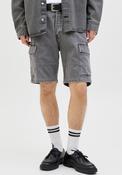 Jack &amp; Jones Alex Cargo Shorts, Grey Denim image