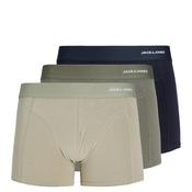 Jack &amp; Jones Gabriel 3 Pack Bamboo Trunks, Green Multi image