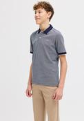 Jack &amp; Jones Boys Blualves Short Sleeve Polo, Navy image
