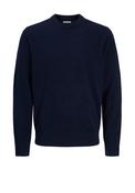 Jack &amp; Jones Perfect Wool Blend Knit Sweater, Navy image