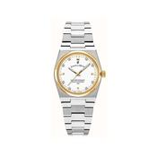 Jacques Du Manoir Ladies Horizon Watch, Silver &amp; Gold image