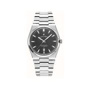 Jacques Du Manoir Men's Horizon Watch, Black &amp; Silver image
