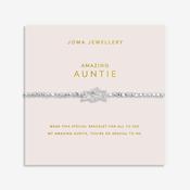 Joma Jewellery Amazing Auntie Bracelet, Silver image