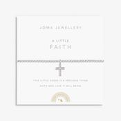 Joma Jewellery Kid’s Faith Bracelet, Silver