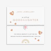 Joma Jewellery Kids Goddaughter Bracelet, Silver image